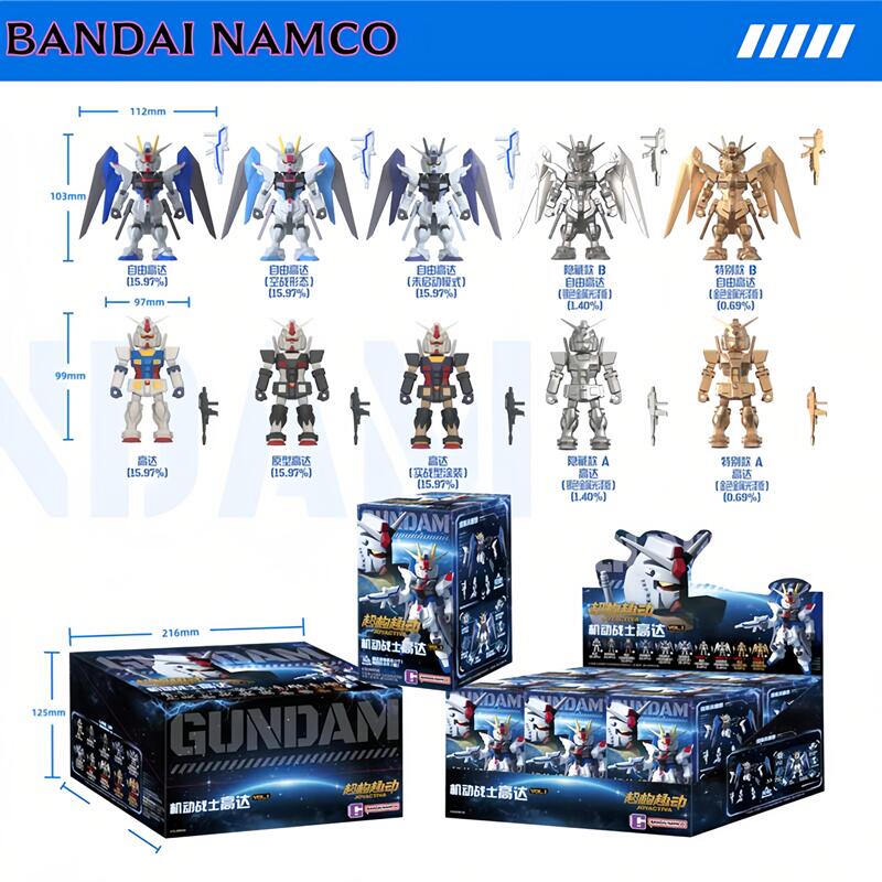 Bandai Gundam Hg - Bandai JOYACTIVA Mobile Suit Gundam 10cm