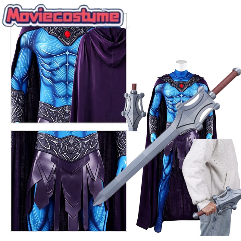 Cosplay Prop Dagger - Masters 2026 Skeletor Cosplay King Jumpsuit
