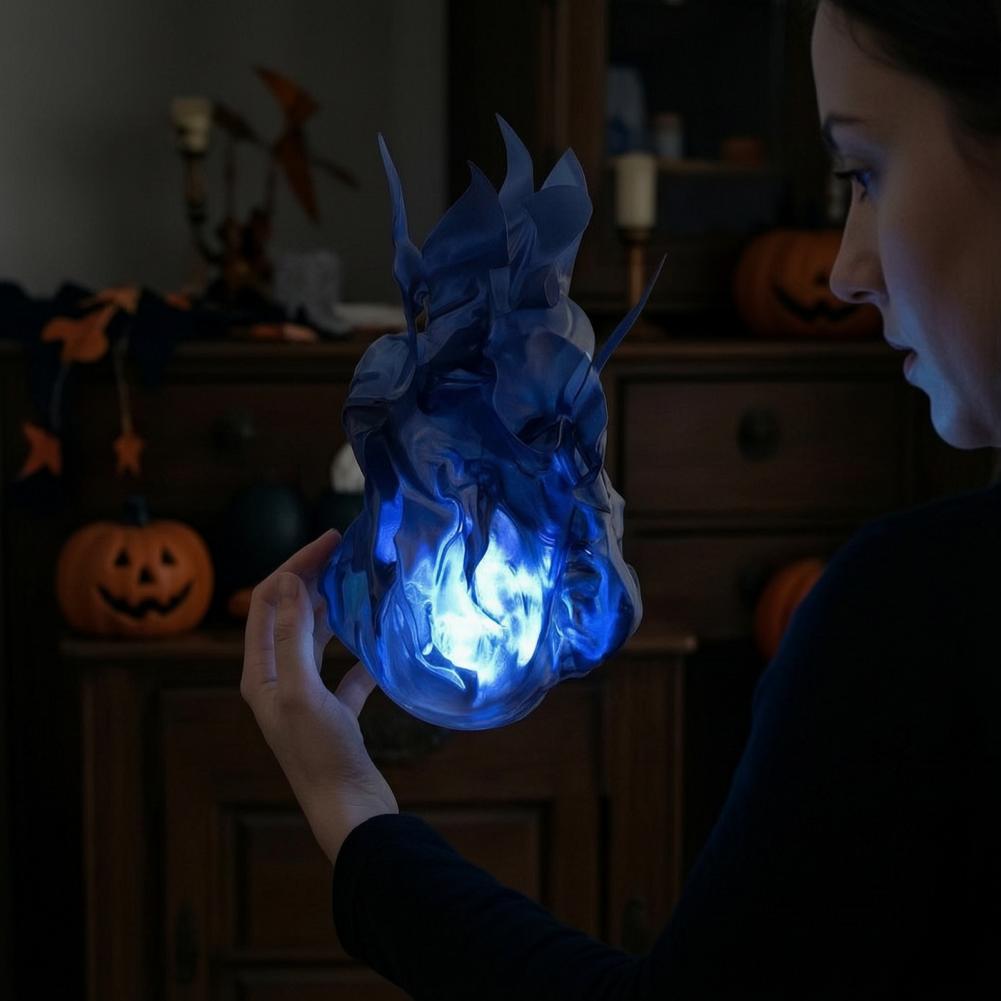 Simulated Flame Handheld Prop  - Cosplay Fireball Prop ulasan dan harga