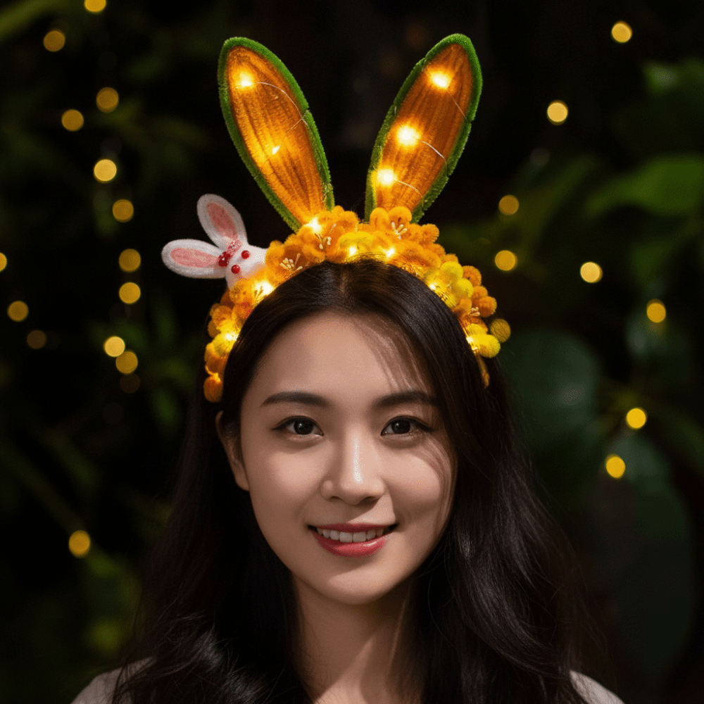 Handmade Bunny Headband Lumino - Easy Cosplay Prop ulasan dan harga