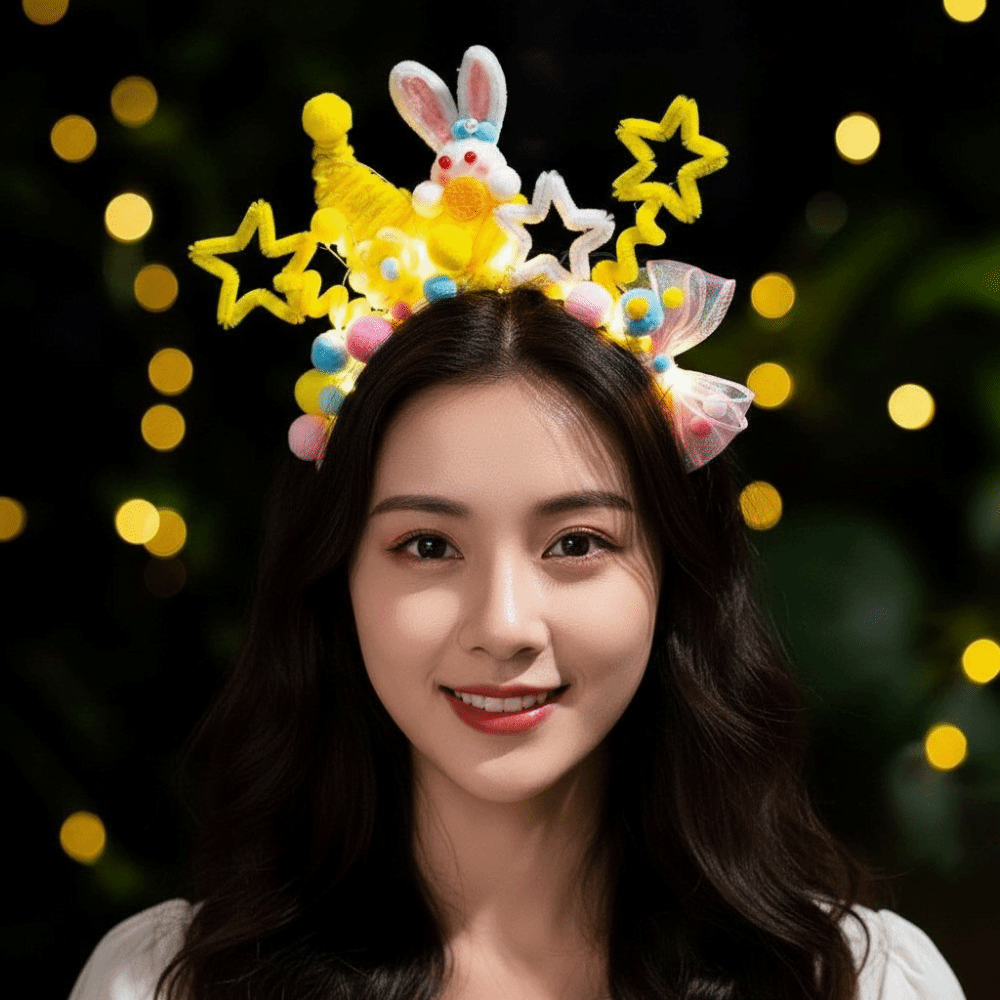 Handmade Bunny Headband Lumino - Easy Cosplay Prop ulasan dan harga