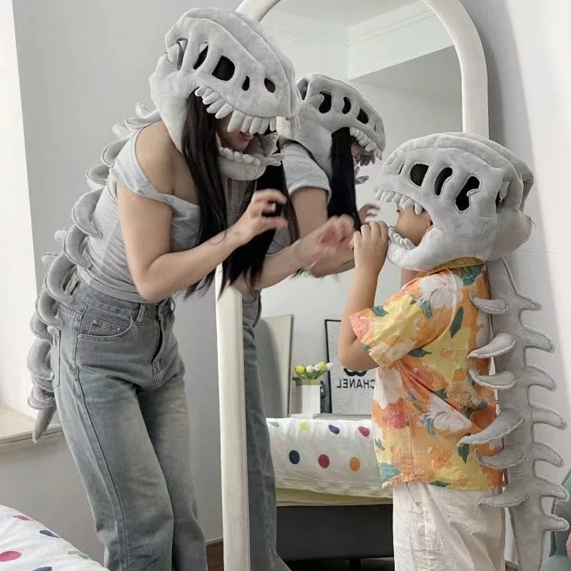 Creative Fishbone Shaped Plush - Fishbones Cosplay Prop ulasan dan harga