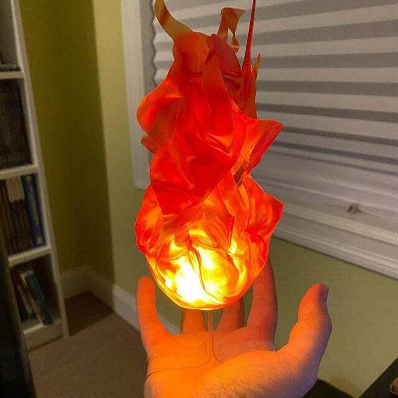 Floating Fireball LED Glowing  - Cosplay Fireball Prop ulasan dan harga