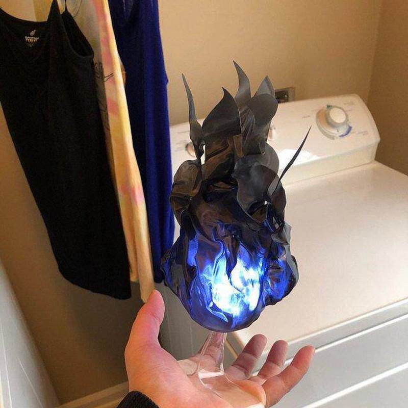 Floating Fireball LED Glowing  - Cosplay Fireball Prop ulasan dan harga