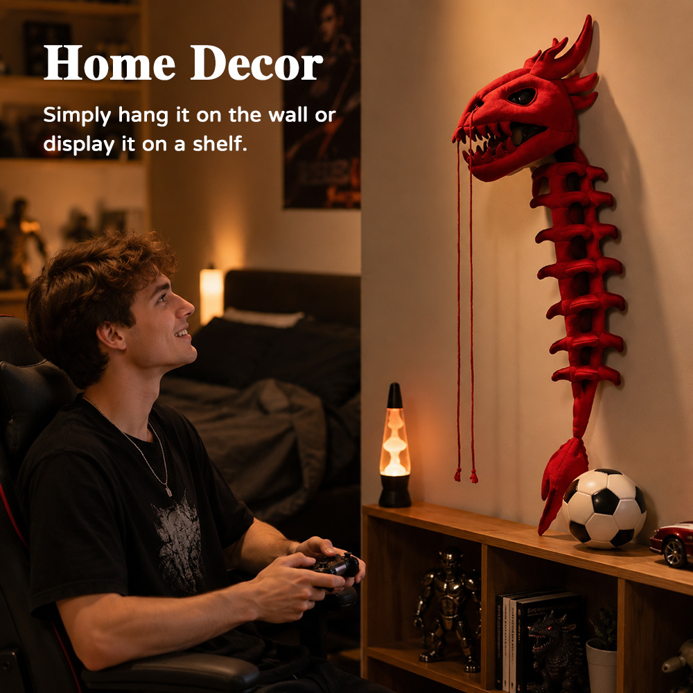 Dinosaur Skeleton Plush Headge - Cosplay Prop Pattern ulasan dan harga