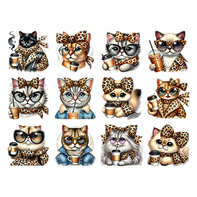 15types cartoon animal coffee  - Worbla Thermoplastic ulasan dan harga