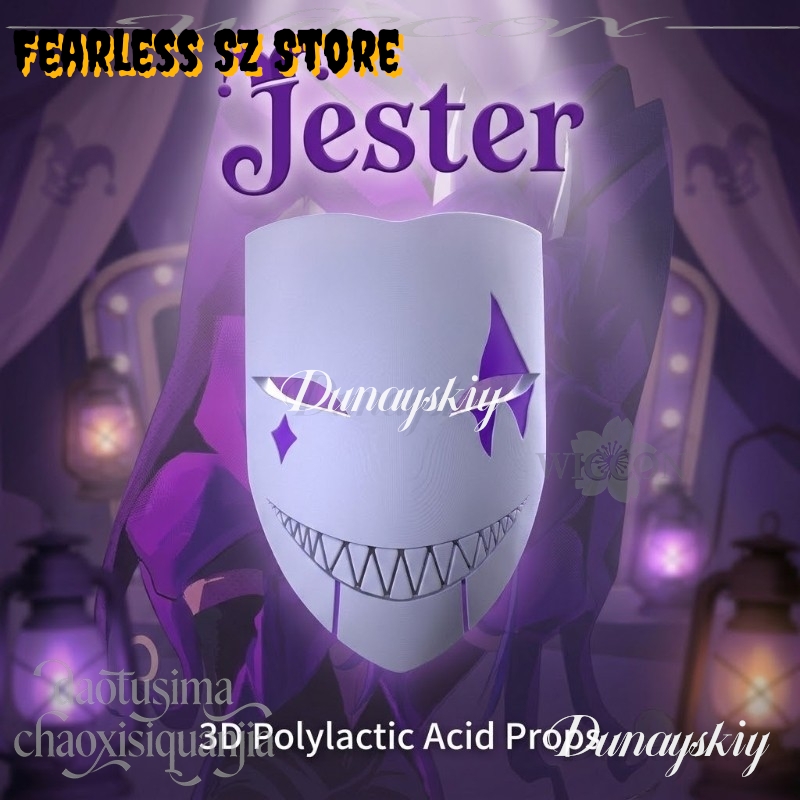 DUNAYSKIY%^& Cosplay Jesterr P - Cosplay Prop Pattern ulasan dan harga