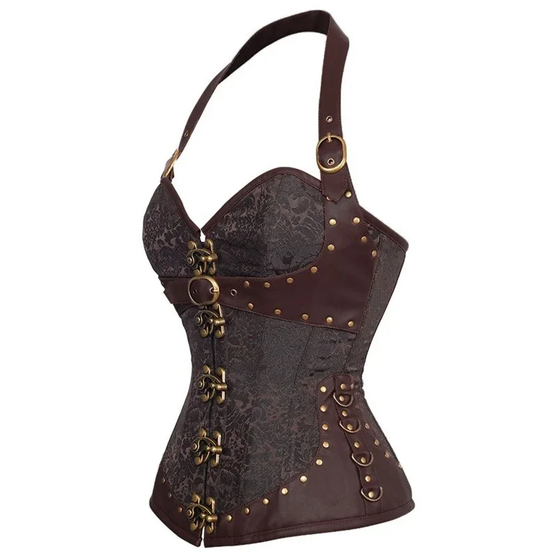 Steampunk Corset Top Steel Bon - Boning Corset Steel ulasan dan harga