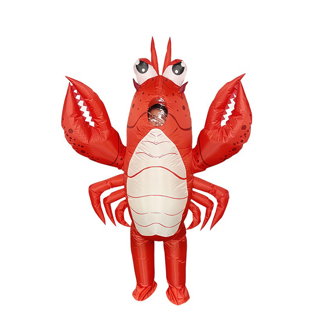 Red Lobster Inflatable Suit Fu - Cosplay Prop Business ulasan dan harga