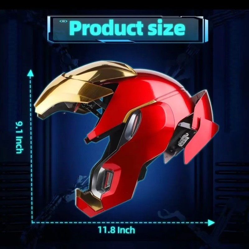 MK50 Iron Man Wearable Helmet  - Cosplay Prop Designer ulasan dan harga