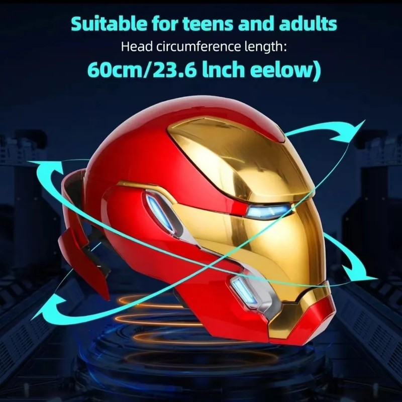 MK50 Iron Man Wearable Helmet  - Cosplay Prop Designer ulasan dan harga