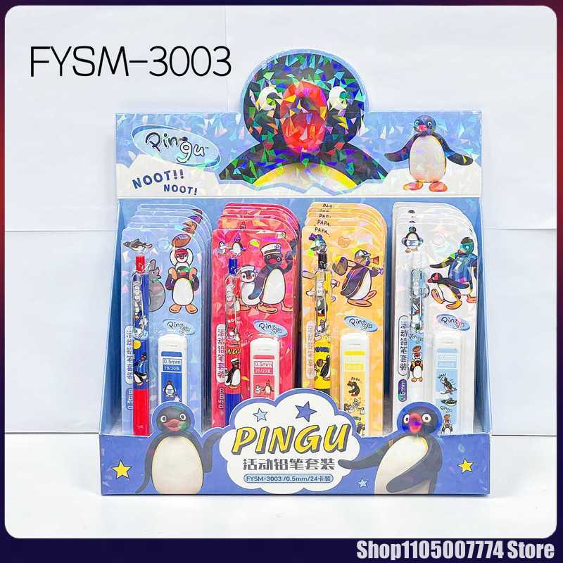 4/24pcs Kawaii Pingu Mechanica - Easy Cosplay Prop ulasan dan harga
