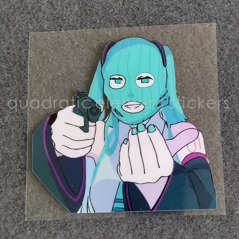 Miku Motorcycle Sticker Water  - Cosplay Prop Diy ulasan dan harga