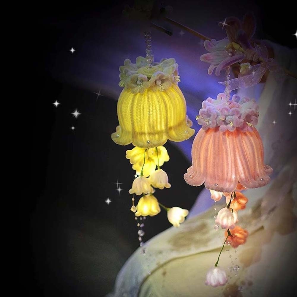 Handmade Bellflower Lantern Lu - Easy Cosplay Prop ulasan dan harga