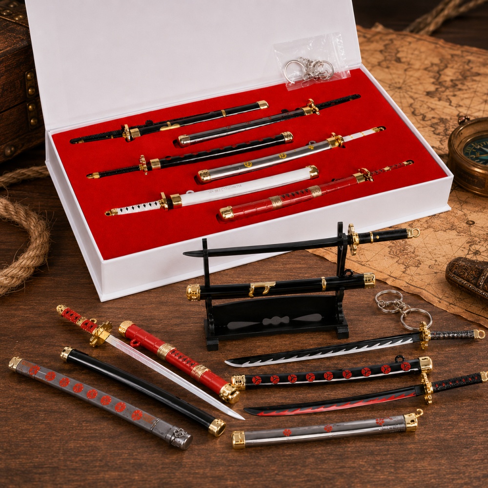Anime One Piece Zoro Sword Key - Cosplay Prop Dagger ulasan dan harga