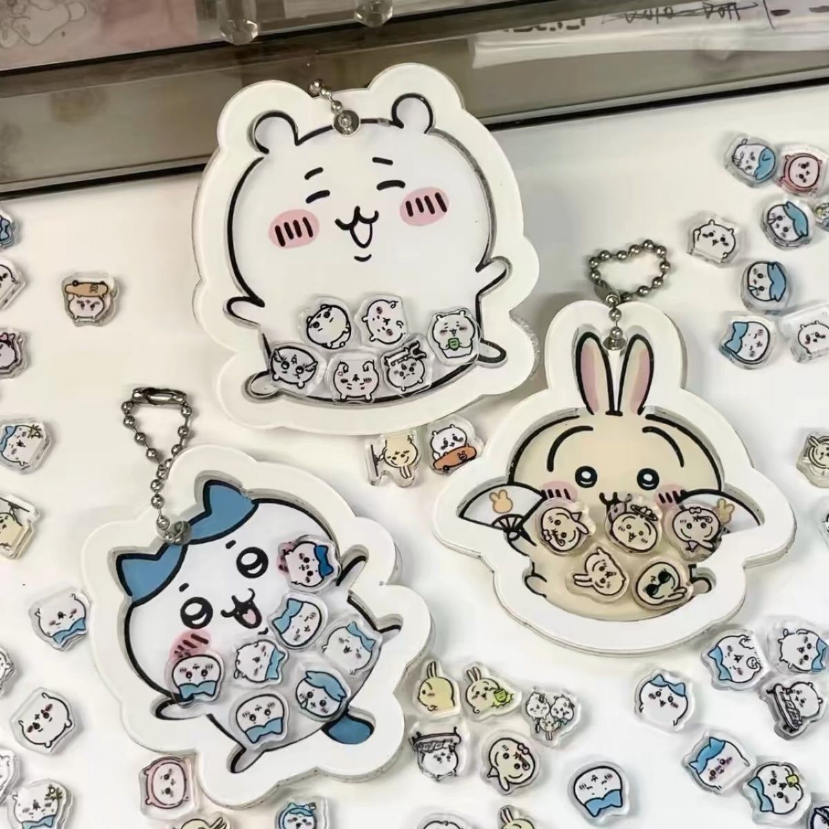 JiiKawa Acrylic Keychain Cute  - Cosplay Prop Diy ulasan dan harga