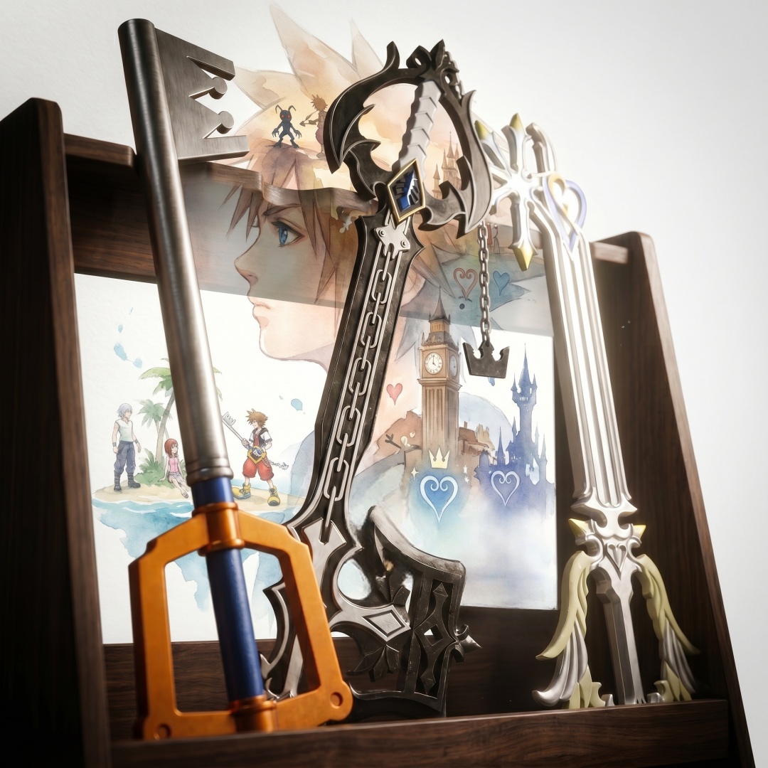 33.8inch Kingdom Hearts Sora K - Keyblade Cosplay Prop ulasan dan harga