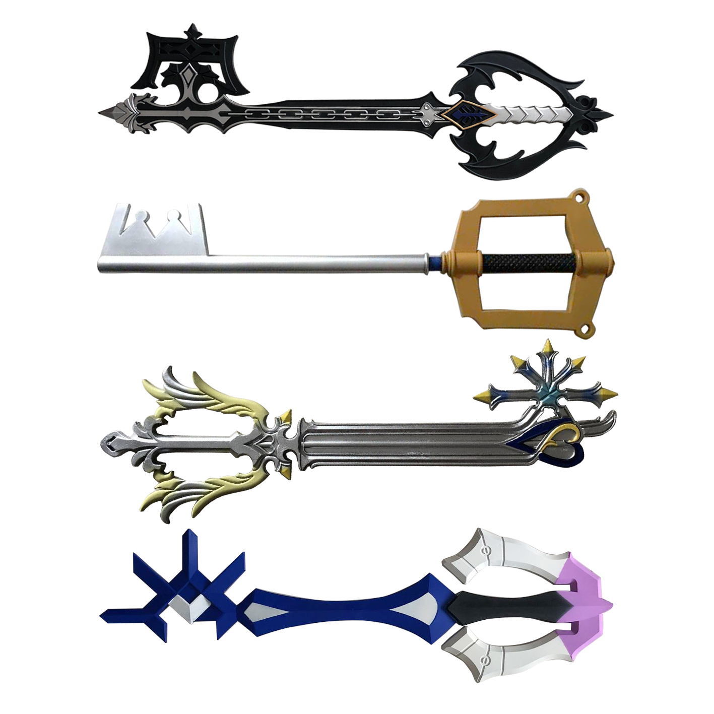 1:1 Cosplay Kingdom Hearts Gol - Keyblade Cosplay Prop ulasan dan harga
