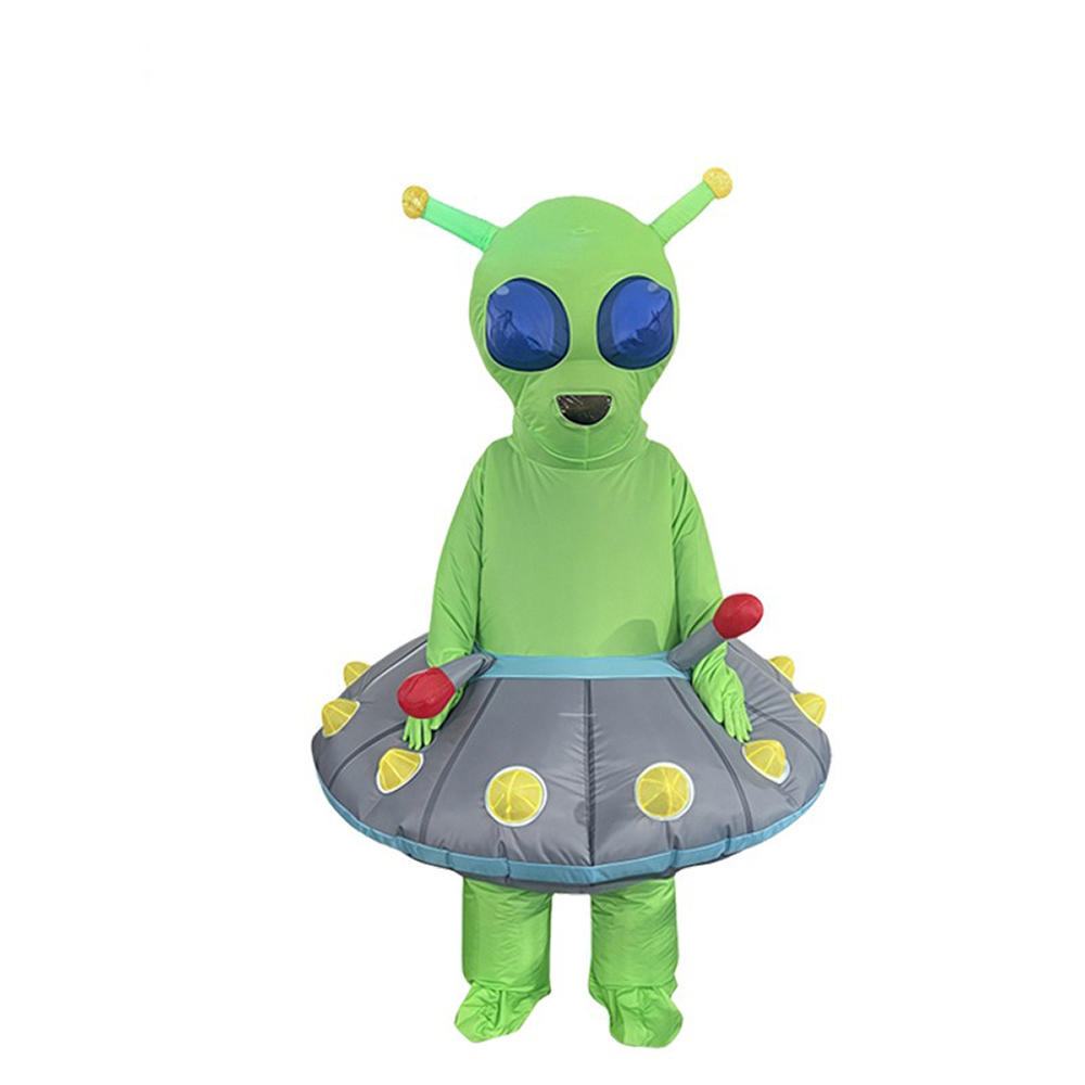 Green UFO Alien Inflatable Sui - Cosplay Prop Business ulasan dan harga