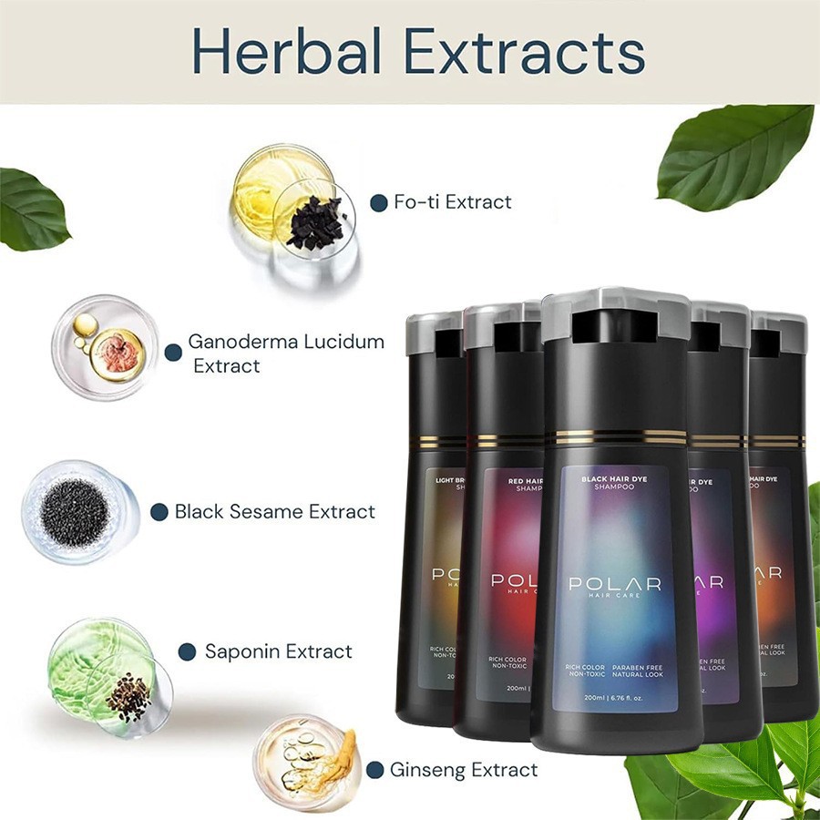 4 Colors POLAR Plant Extract H - Hair Spray Color ulasan dan harga