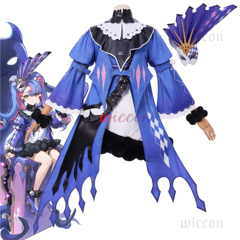 Roccia Cosplay Costume Wig Dre - Cosplay Prop Diy ulasan dan harga