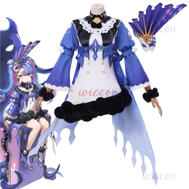 Roccia Cosplay Costume Wig Dre - Cosplay Prop Diy ulasan dan harga