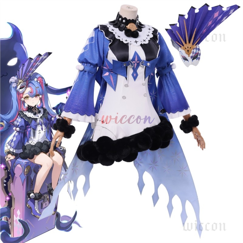 Roccia Cosplay Costume Wig Dre - Cosplay Prop Diy ulasan dan harga