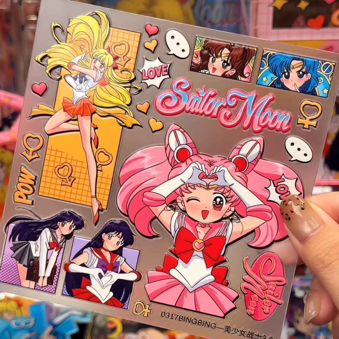 Sailor Moon jelly 3D 5D planne - Cosplay Prop Diy ulasan dan harga
