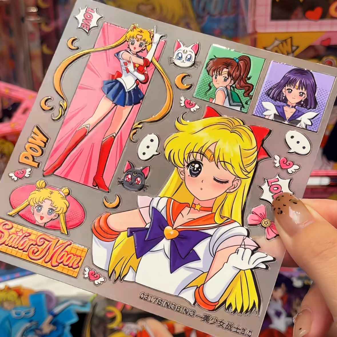 Sailor Moon jelly 3D 5D planne - Cosplay Prop Diy ulasan dan harga