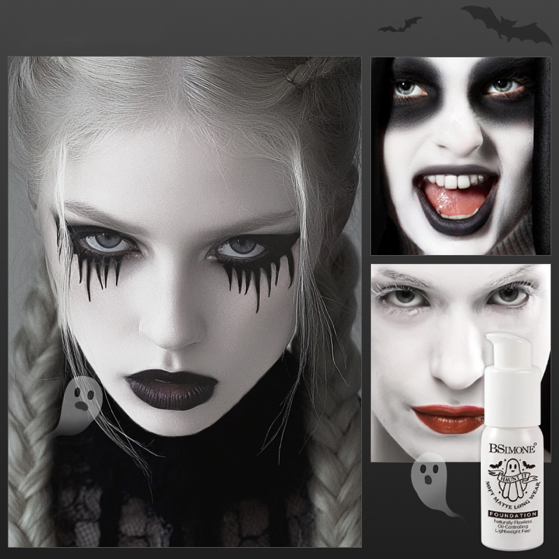 Matte White Liquid Foundation  - Cosplay Prop Primer ulasan dan harga