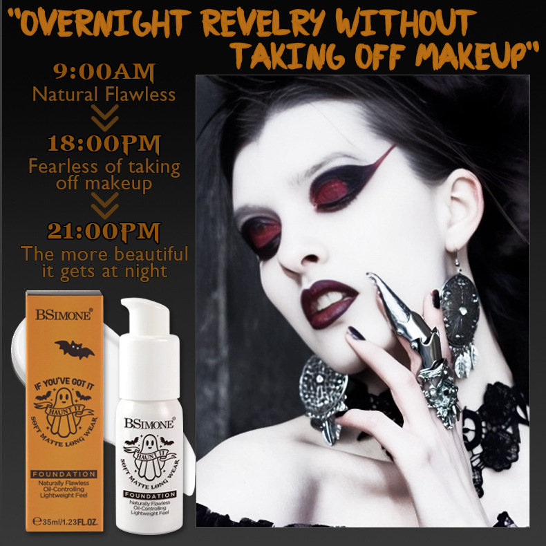 Matte White Liquid Foundation  - Cosplay Prop Primer ulasan dan harga