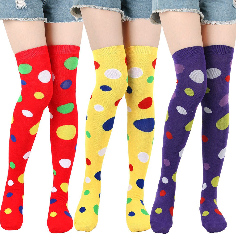 Cartoon Polka-dot Cow Stocking - Cosplay Prop Designer ulasan dan harga