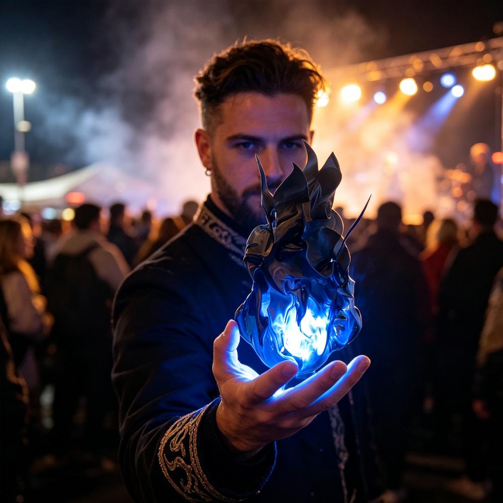 Cosplay Fireball Props Glowing - Cosplay Fireball Prop ulasan dan harga