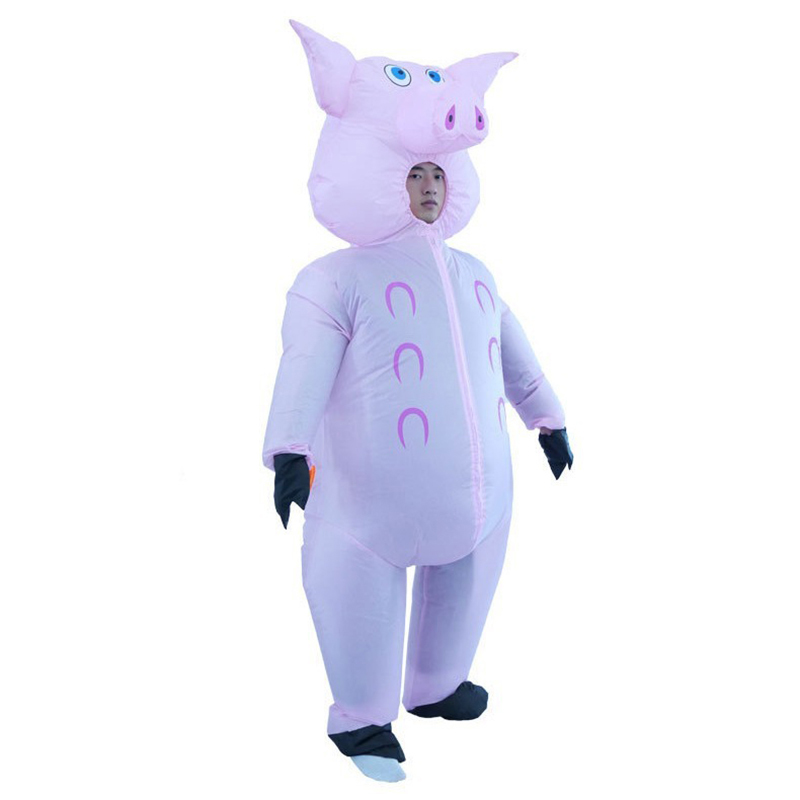 Pink Pig Inflatable Suit Busin - Cosplay Prop Business ulasan dan harga