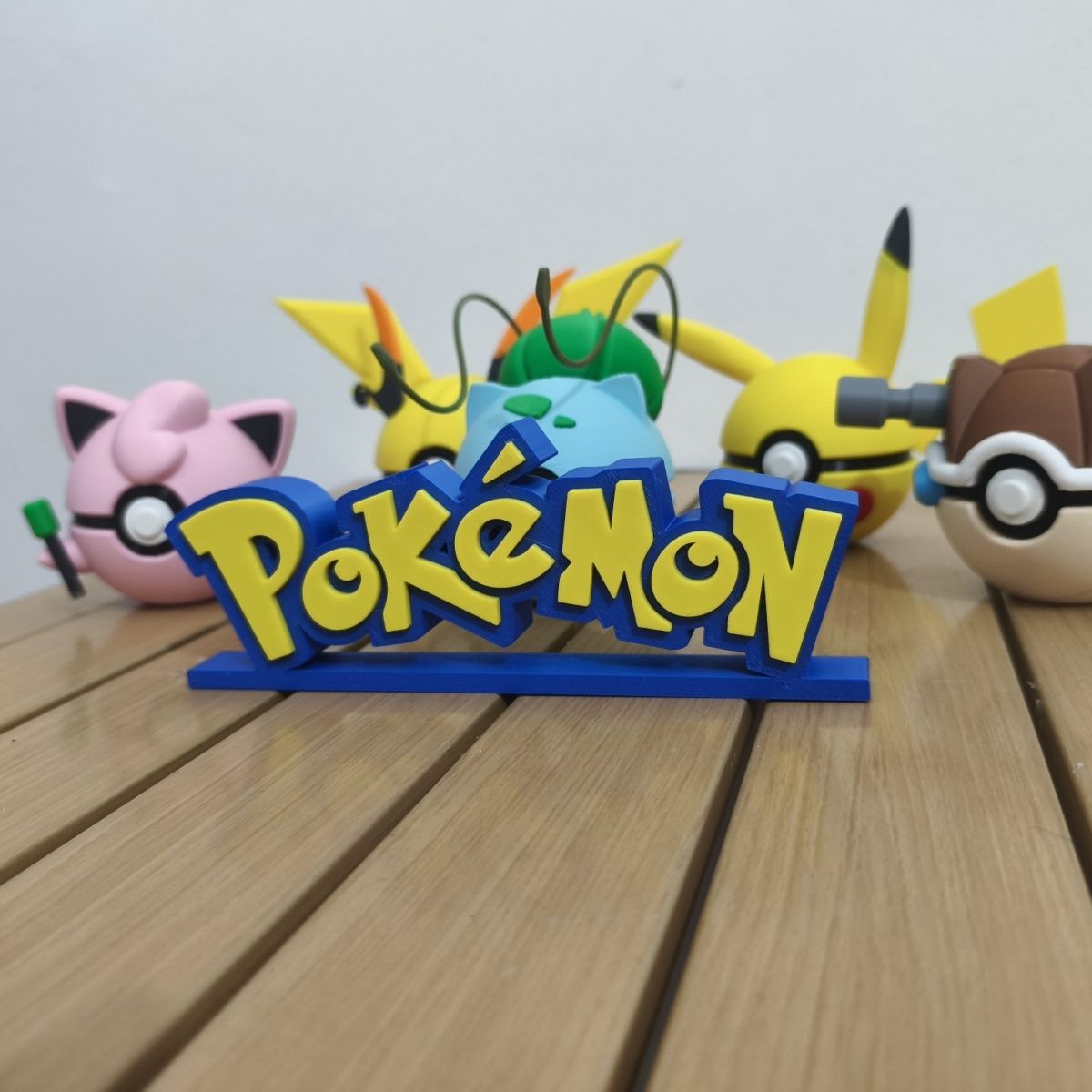 Pokemon standee logo display n - Cosplay Prop Display ulasan dan harga