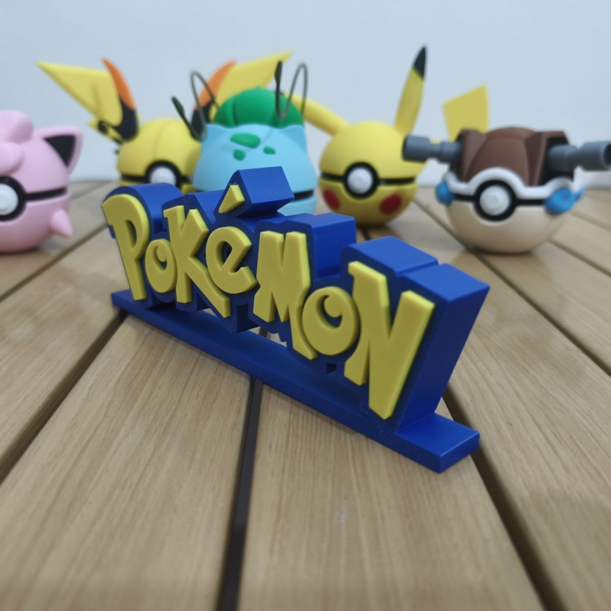 Pokemon standee logo display n - Cosplay Prop Display ulasan dan harga