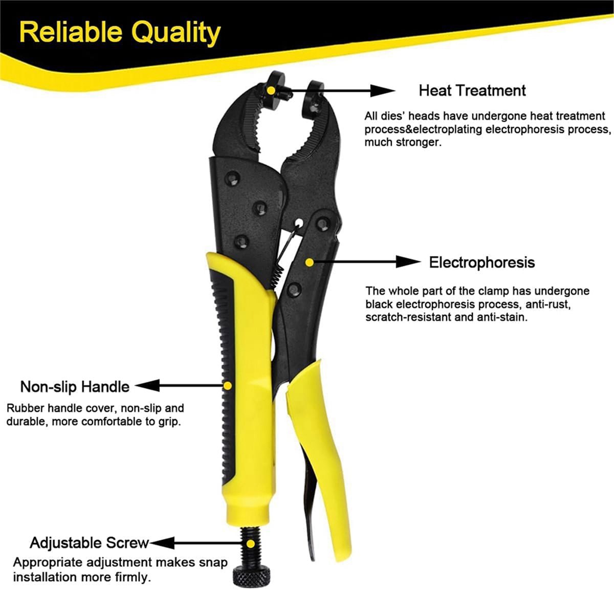 【AT48】 NEW Heavy Duty Snap Fas - Snap Plier Setter ulasan dan harga