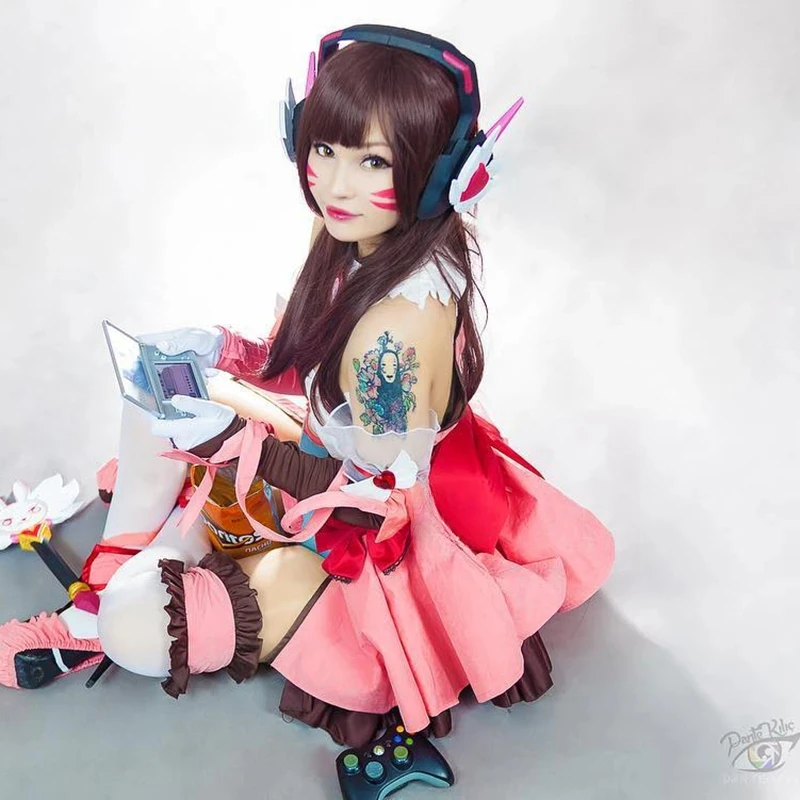 Game ROLECOS OW D.VA Cosplay W - Dva Cosplay Prop ulasan dan harga