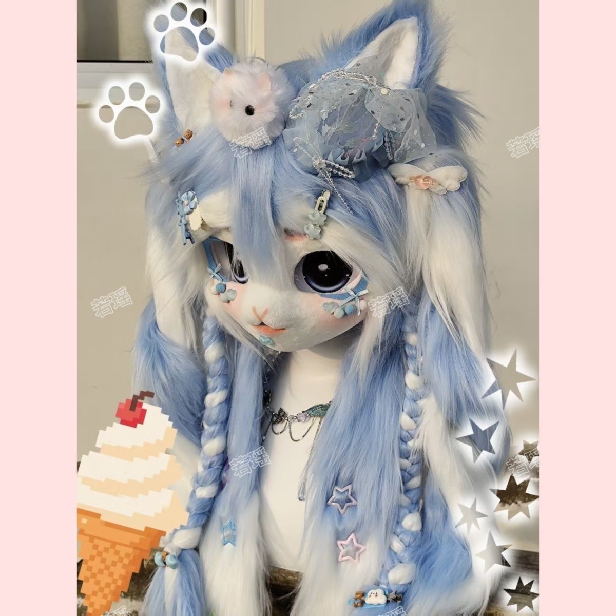 Custom OC Design Cat Kemono Fu - Cosplay Prop Designer ulasan dan harga
