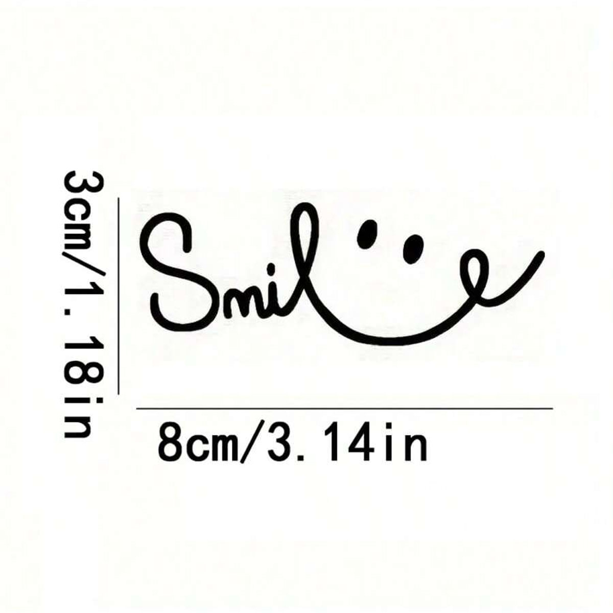 Smile Vinyl Sticker, Waterproo - Worbla Thermoplastic ulasan dan harga