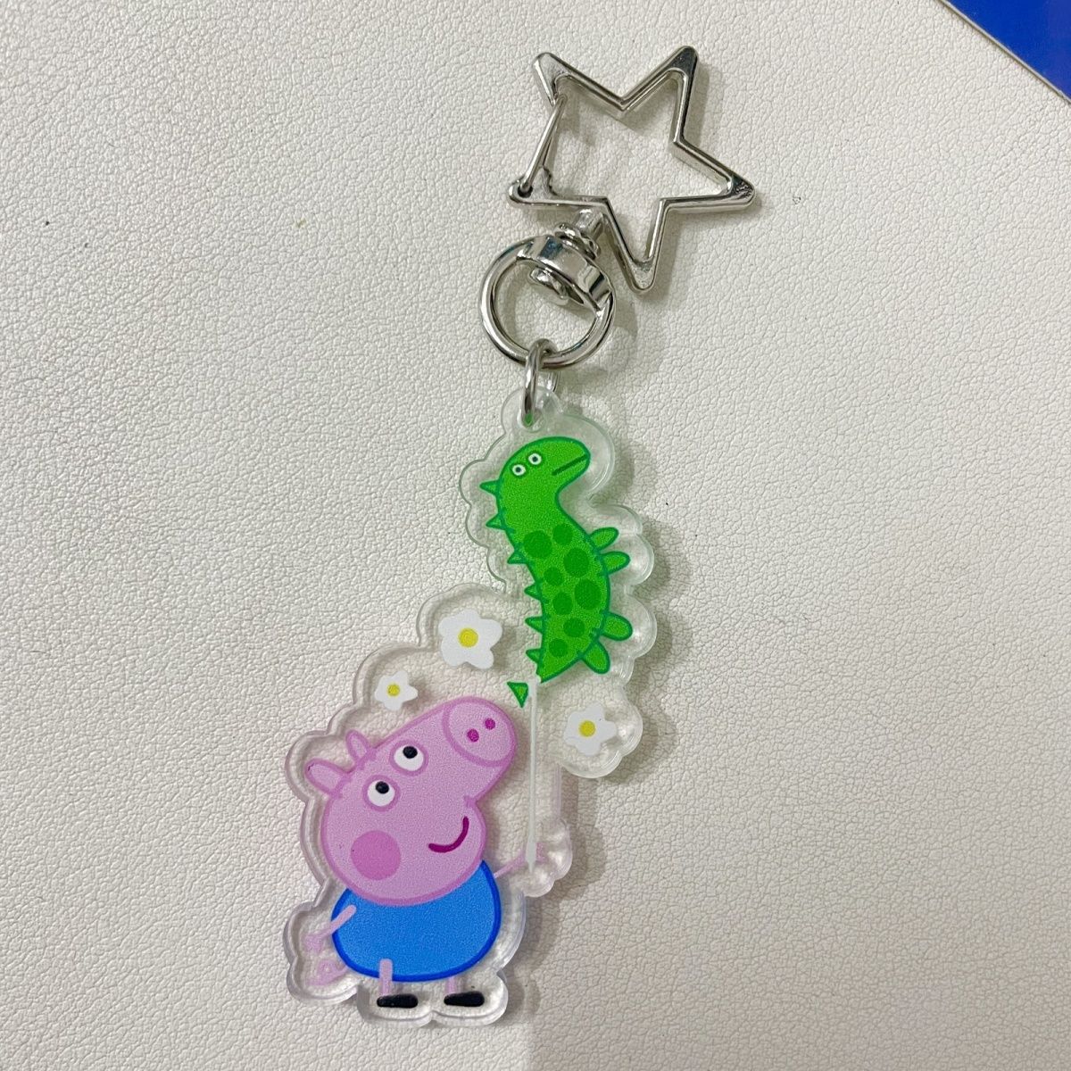 Peppa Pig George Acrylic Figur - Cosplay Prop Diy ulasan dan harga