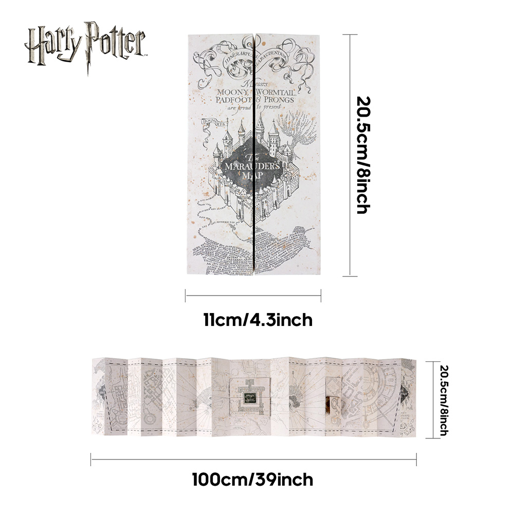 1PC Map Of The Marauder's Scho - Prop For Cosplay ulasan dan harga